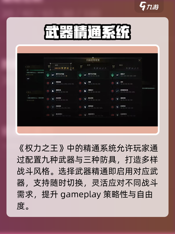 🔥《权力之望》精通系统爆改！💥截图2