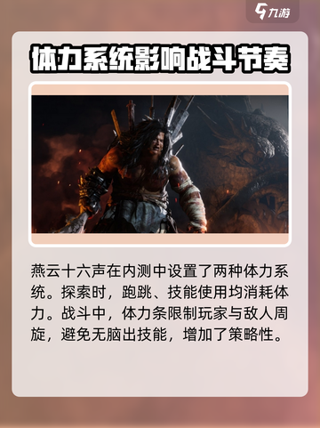 燕云十六声有没有体力机制介绍截图2