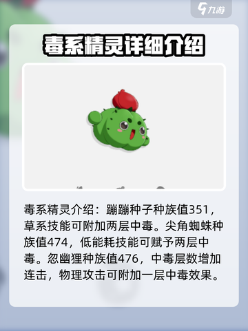 洛克王国世界毒系精灵有哪些介绍截图2