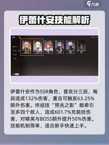 黑色信标角色强度榜单介绍截图2