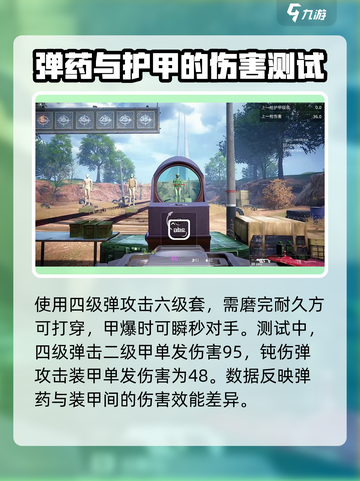 和平精英🔥钝伤弹 vs 普通子弹，萤火突击喷子伤害爆表！截图5
