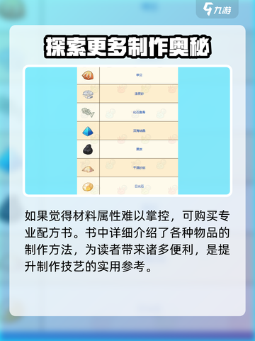 诺弗兰物语🔥超全图鉴大全，配方一网打尽！截图4