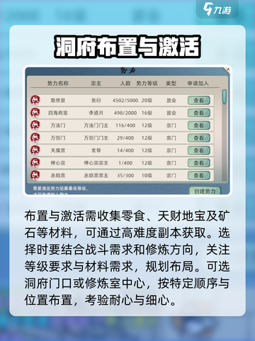 修仙家族模拟器2阵法介绍介绍截图3