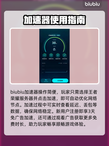 🎮王者荣耀延迟炸裂！20ms加速器大揭秘截图4