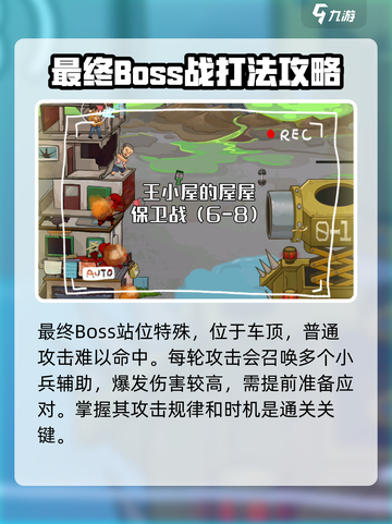 王小屋的屋屋保卫战9-8怎么通关介绍截图2