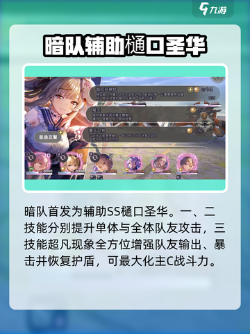 炽焰天穹暗队阵容怎么搭配介绍截图2