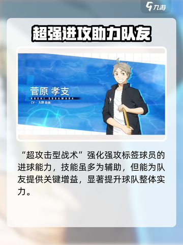 排球少年手游菅原孝支强度解析介绍截图5