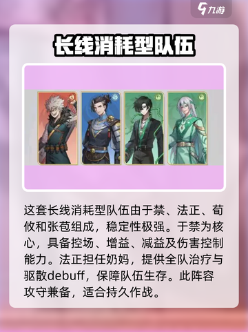 天下争霸三国志队伍推荐介绍截图6