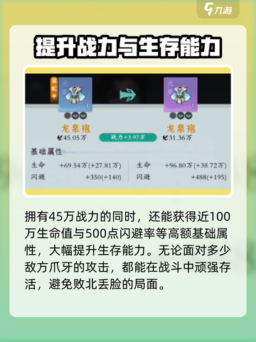 问剑长生：龙泉袍🔥助你称霸游戏✨截图3