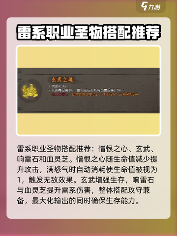 暖雪手游🔥主流职业道具搭配全解析！💡截图2