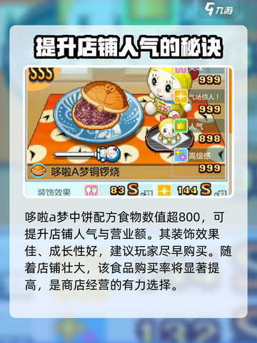 哆啦a梦的铜锣烧店物语未来商店有什么介绍截图2