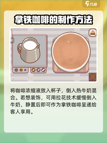 可口的咖啡拿铁怎么做介绍截图3
