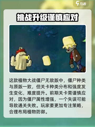 植物大战僵尸无双版🔥僵尸全介绍来啦！🎉截图2