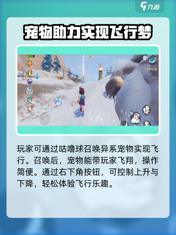 洛克王国手游🔥掌握正确飞行方法，轻松翱翔天空！截图2