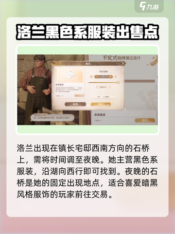无限暖暖商人位置大全介绍截图4