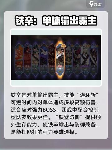 镇魂街破晓厉害英雄有哪些介绍截图3