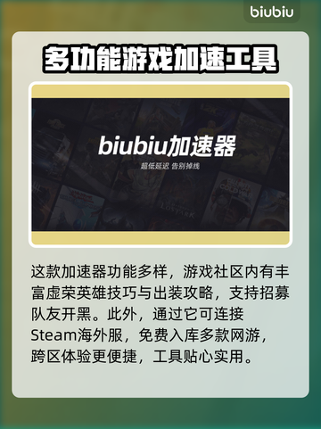 虚荣加速器推荐，玩转游戏不卡顿⚡截图5