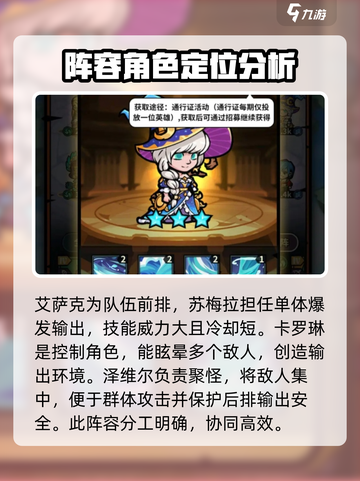 佣兵小镇最强阵容分享介绍截图4