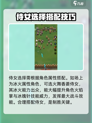 九伐中原🔥侍女系统玩法大揭秘！游戏党必看✨截图4