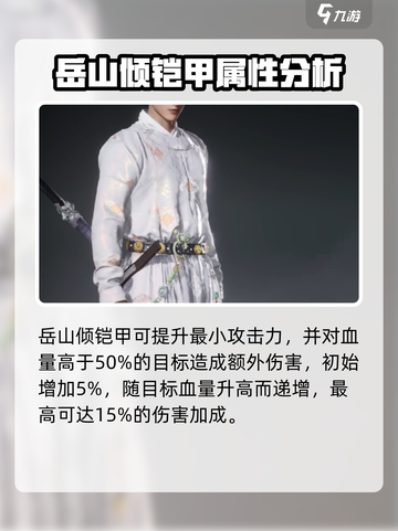 燕云十六声🔥全铠甲介绍，游戏党必看！截图3