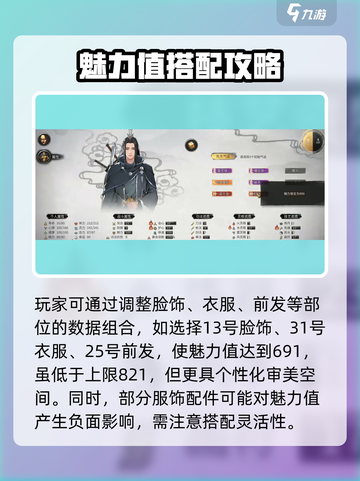 鬼谷八荒🔥最高魅力服饰选择攻略✨截图3