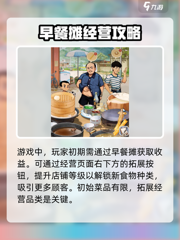 时光杂货店早餐摊怎么拓展介绍截图2