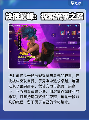 决胜巅峰是什么游戏介绍截图2