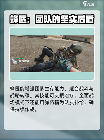 三角洲行动🔥蜂医是谁？蜂医厉害吗？✨截图5