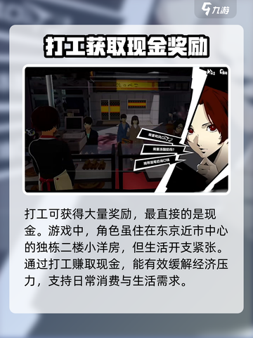 女神异闻录夜幕魅影打工有什么用介绍截图3
