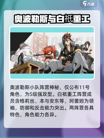 绝区零🔥五大阵营全员介绍，阵营秘密全揭秘！截图5