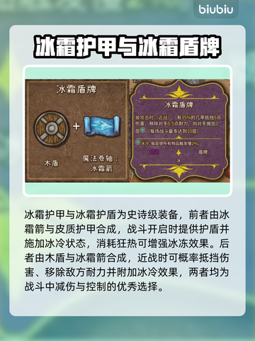 背包乱斗✨冰霜装备全解析🎉游戏党必看！截图4