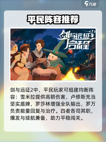 剑与远征2平民最强队🔥搭配出炉！⚡截图4