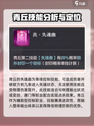 长安幻想🔥青丘技能强度爆表，必看详解！截图3