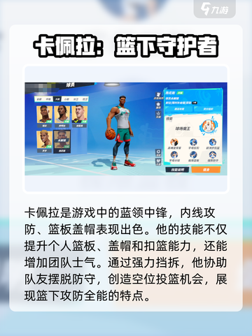 全明星街球派对哪个球员好介绍截图2