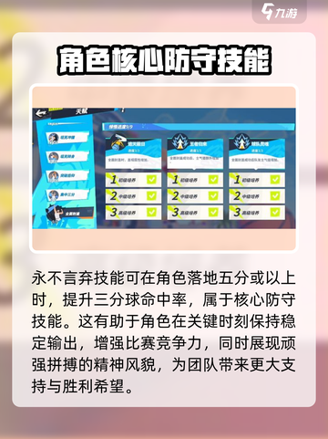 全明星街球派对詹姆斯天赋攻略介绍截图4