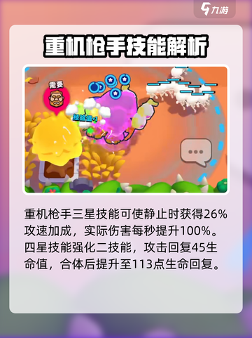 爆裂小队🔥重机枪手超强攻略来啦！截图5