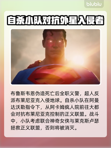 《杀死正义联盟》🔥游戏背景剧情全揭秘！截图2