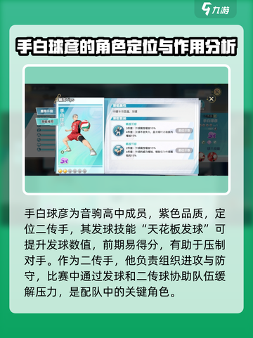 排球少年手游🔥手白球彦强度爆表！✨角色详解来啦截图2