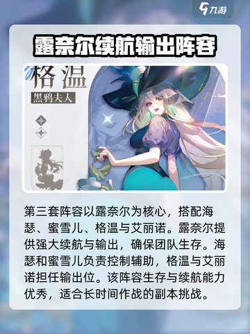 命运圣契🔥超强阵容搭配推荐，轻松制胜！💥截图5