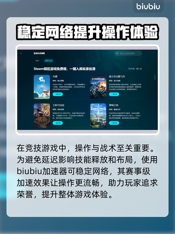 玩王者荣耀🔥不卡顿，用这款电竞加速器⚡截图2