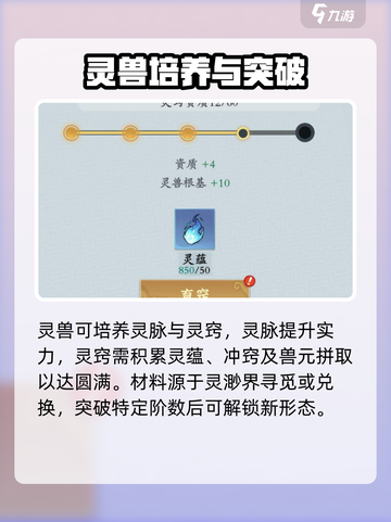 问剑长生灵兽玩法解析介绍截图4