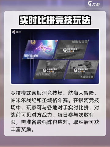圣斗士星矢重生2🔥竞技模式玩法大全截图2