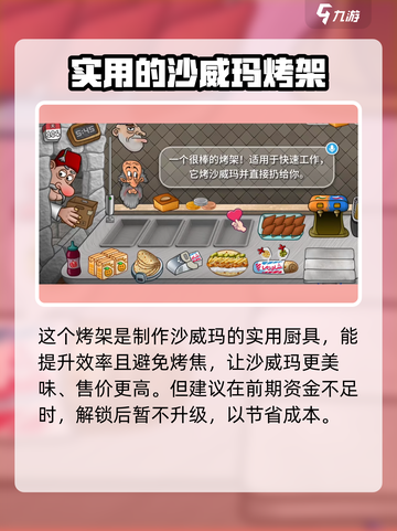 沙威玛传奇烤架怎么用介绍截图2