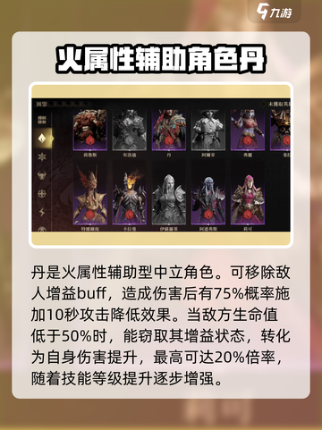 龙息神寂中立英雄有哪些介绍截图2