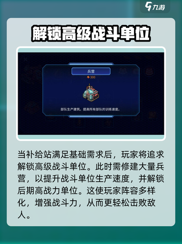 异星指令建筑单位怎么搭配介绍截图3