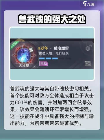 斗罗大陆猎魂世界蓝电霸王龙武魂介绍介绍截图2