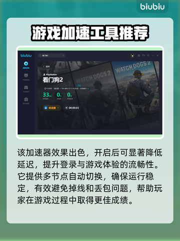 看门狗2🔥必备加速器分享，玩得更爽！截图4