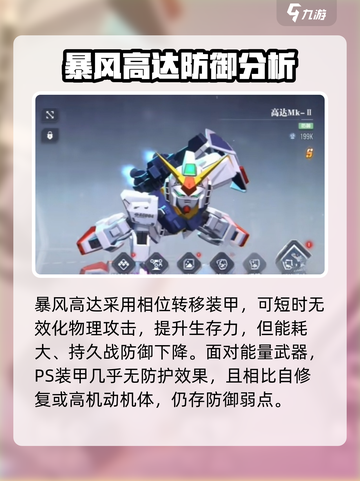 高达钢铁之诗暴风高达厉害吗介绍截图3