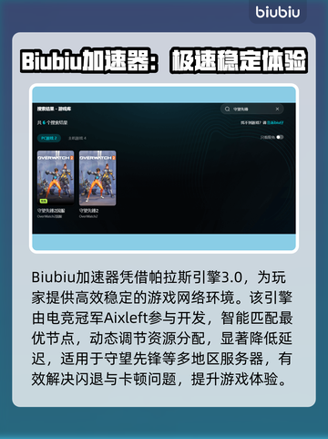 🎮守望先锋闪退？用加速器秒解决！💥截图3