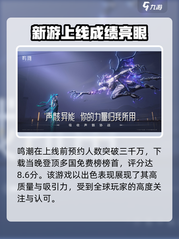 鸣潮🔥预约人数破亿！玩家数量爆棚玩法大揭秘🎉截图2